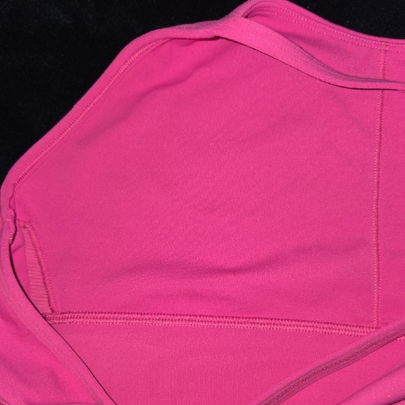 CRZ Yoga Y-Strap Back Hot Pink Sports Bra - Size LARGE - GREAT CONDITION - Picture 4 of 7